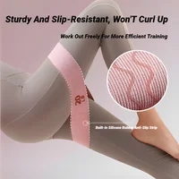 Elastic Workout Bands Anti-Slip Squat Portable Glute Thigh Yoga Gym Equipment Resistance For Legs And Butt Hip Booty Fitness - Image 3