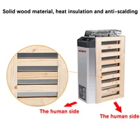3KW/3.6KW Sauna Heater 220V Sauna Steam Generator Home Use Heating Furnace Room Dry Equipment Internal Control External Stove 2