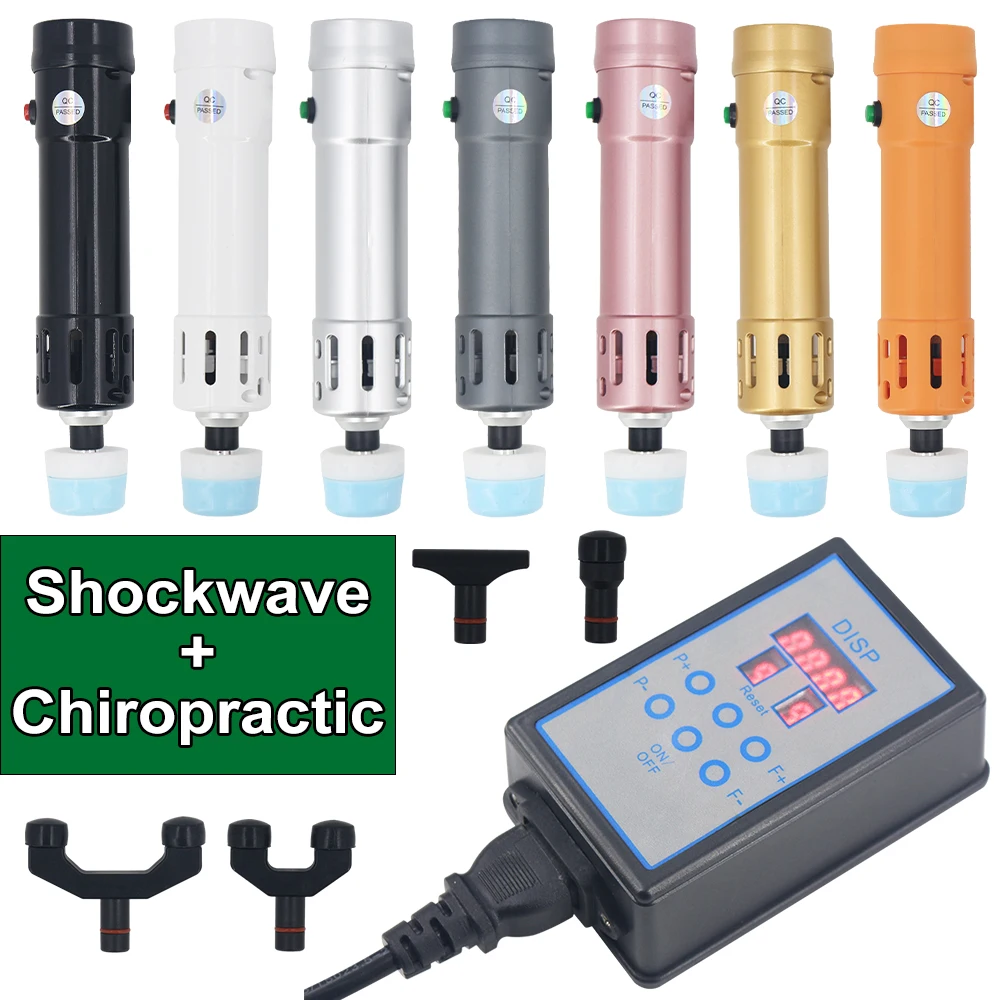 

Shockwave Therapy Machine Shoulder Pain Reduce Effectively 2 IN 1 Shock Wave&Chiropractic Body Relaxation Massager 2024 New