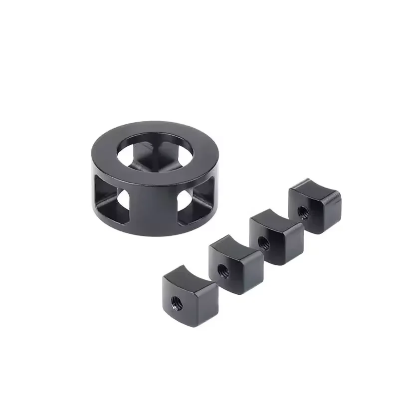 Adjustable Outer Barrel Front Metal Stabilizer Ring HK416MI SLR MK416 Guide Rail Accessory Hunting