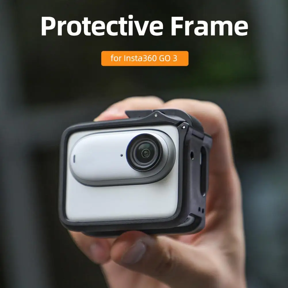 

Camera Protective Cage Skeleton Frame Holder Protective Housing Case For Insta360 GO 3 Replacement Mount Camera Accessories