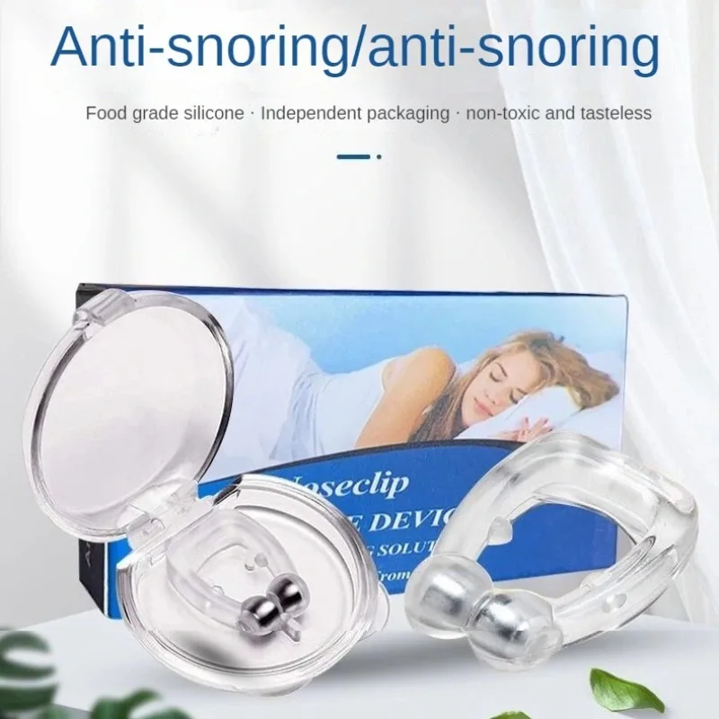 Men's antisnoring nose clip Sleeping antisnoring night use snorer special use