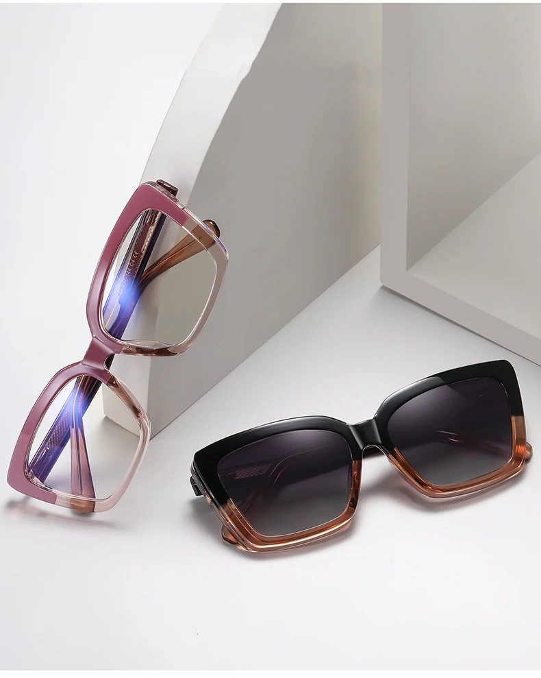 R57458 polarisierte Clip Lesebrille Feder scharnier lässig optische Presbyopie Brillen Dioptrien 50 150 200 250 300 350 – Detail 2