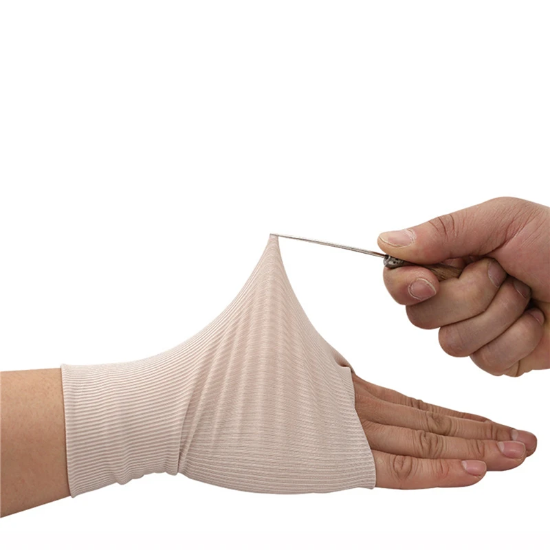 Half Finger Gloves, Fingerless Gloves, Sunscreen Gloves-1Pair Summer Women's Sunscreen Half Finger Anti-UV Breathable Driving Gloves