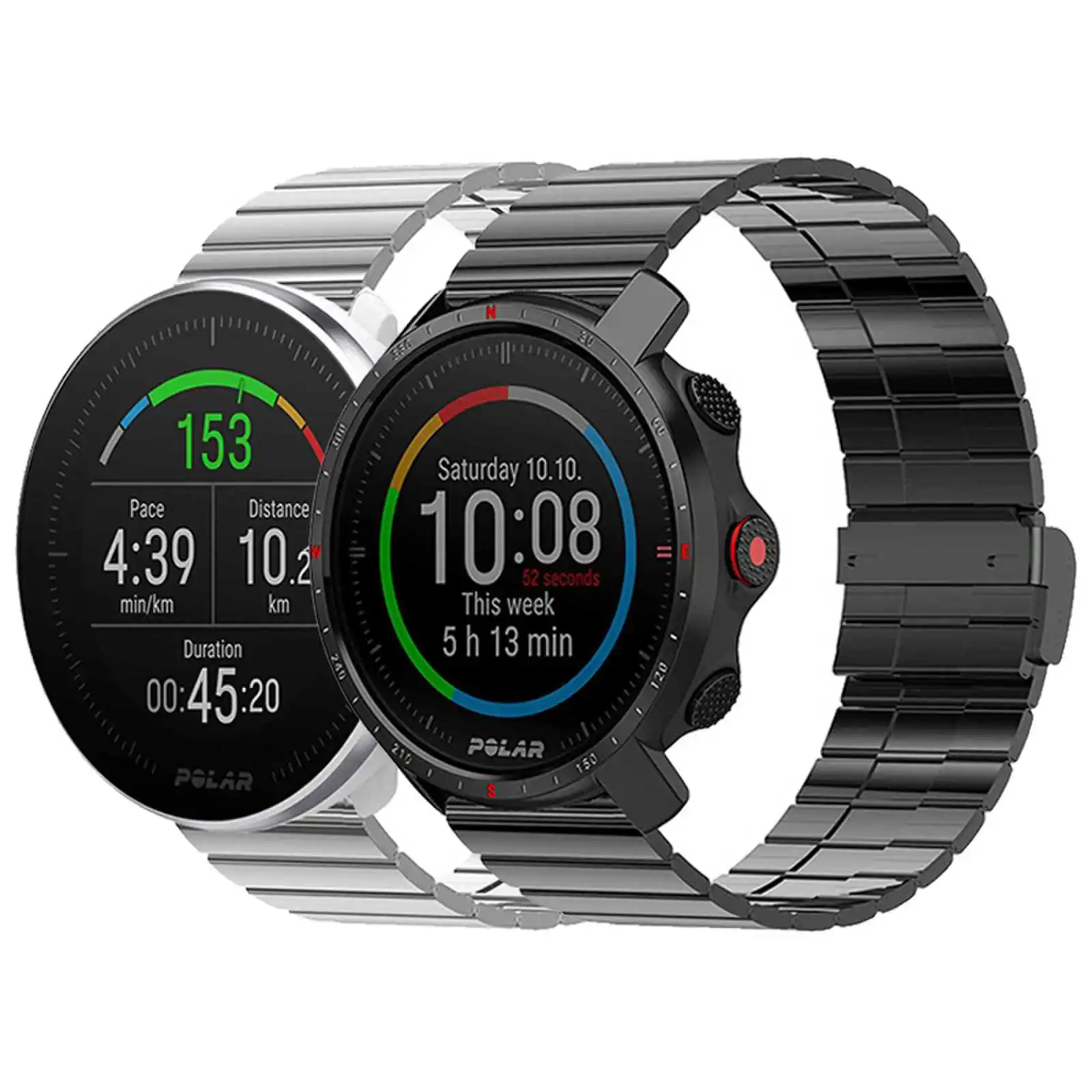 

20mm 22mm Metal Strap For Polar Vantage M 2 Bracelet For POLAR IGNITE 2 /Pacer/Unite Smart band For POLAR GRIT X Pro Titan Strap