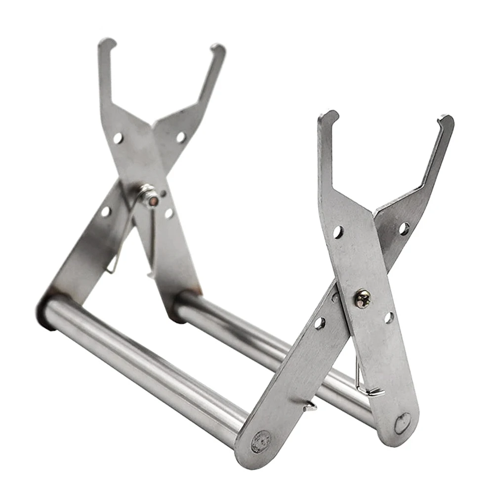 1PCS Galvanized Frame Grip Gripper Grabbers Puller One Hand Lifting Honeycomb Clamp Down Lossened Universale Beekeeper Tools Bee