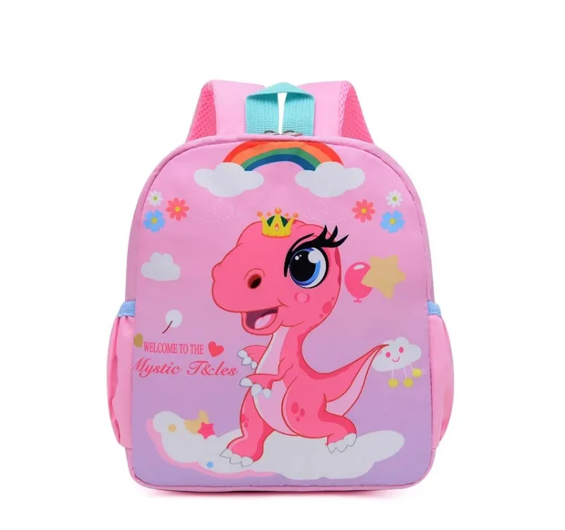 Cute Cartoon Dinosaur Baby Backpacks Kindergarten Schoolbag Children Boys Girls School Bags Adjustable Animals Kid Backpack - 4