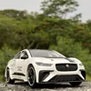 NEW 1:32 Jaguar I PACE Alloy Racing Car Model Diecasts & Toy Vehicles Simulation Metal Toy Car Model Sound Light Toy Gift 6