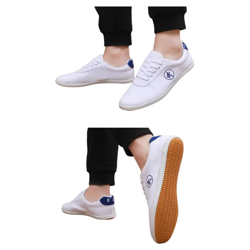 Wushu Shoes Taekwondo Training Martial Arts Tai Chi Taiji Exercise Canvas Shoe