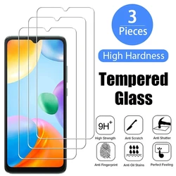 Premium Screen Protector 3 - Pack - Ultra - Clear Tempered Glass Film - Tempered Glass (For Redmi Note 8 Pro)