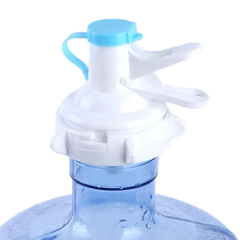 1pc Plastic Small Portable Water Dispenser Eco-friendly Bottle Cap Reusable Home Inverted Water Dispenser Spout water dispenser beverage dispenser