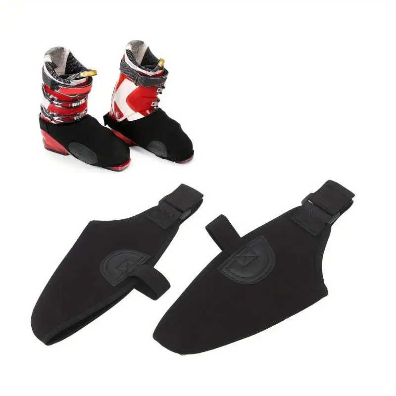 Dual Skate Snowshoe Covers Windproof Insulated Ski Boot Covers Polyester Boot Winter Ski Sports Warm Accessories