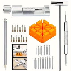 Premium Watch Strap Repair Kit - Durable Structure & Essential Watch Repair Tools, Perfect Gift Choice (Silvery)