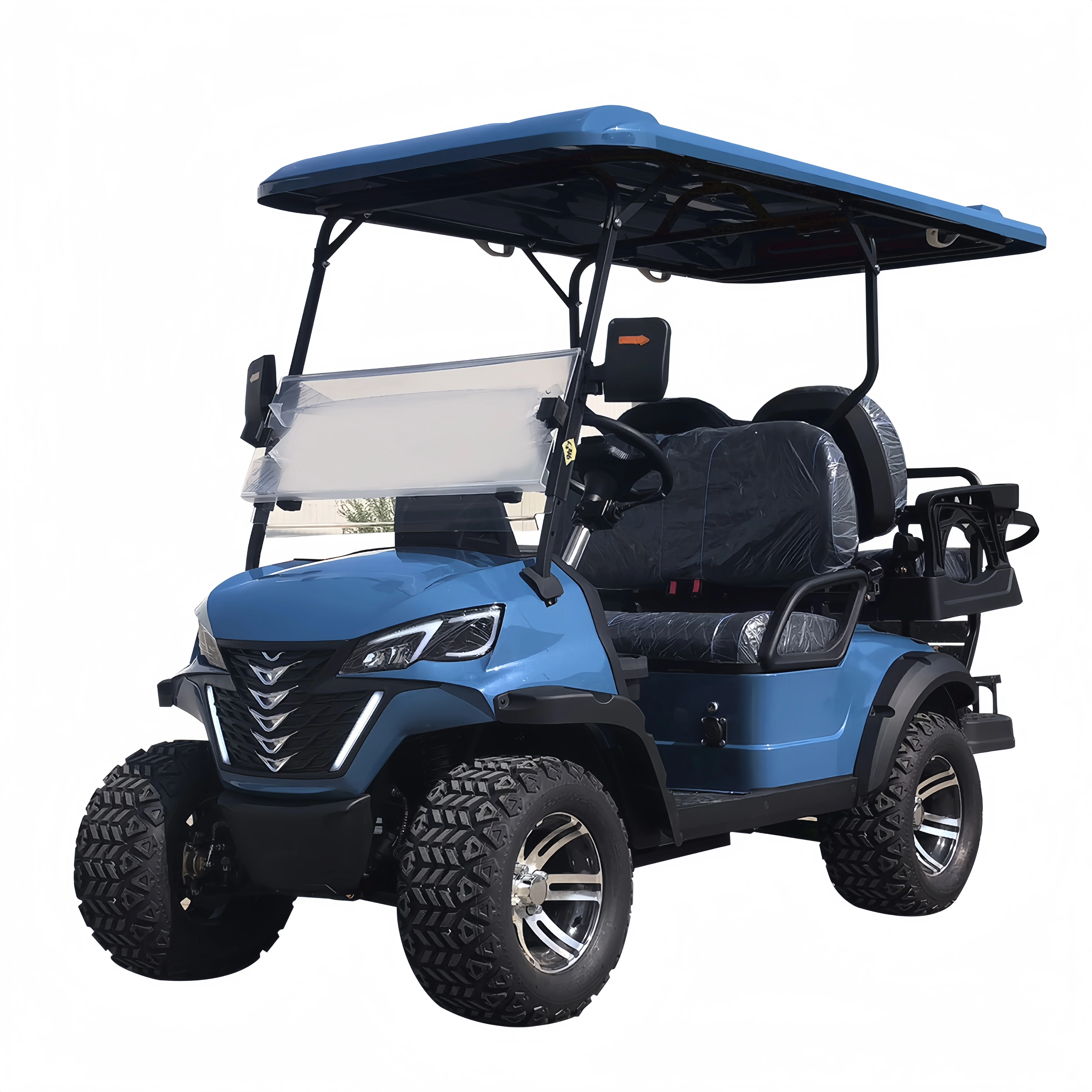 Electric Club Car 4 Seater Fast Single Seater Mini Single Seat Golf Cart