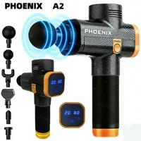 Phoenix A2 Massage Gun Muscle Relaxation Deep Tissue Massager Dynamic Vibrator Back Portable Handheld Display Fascia Gun Massage