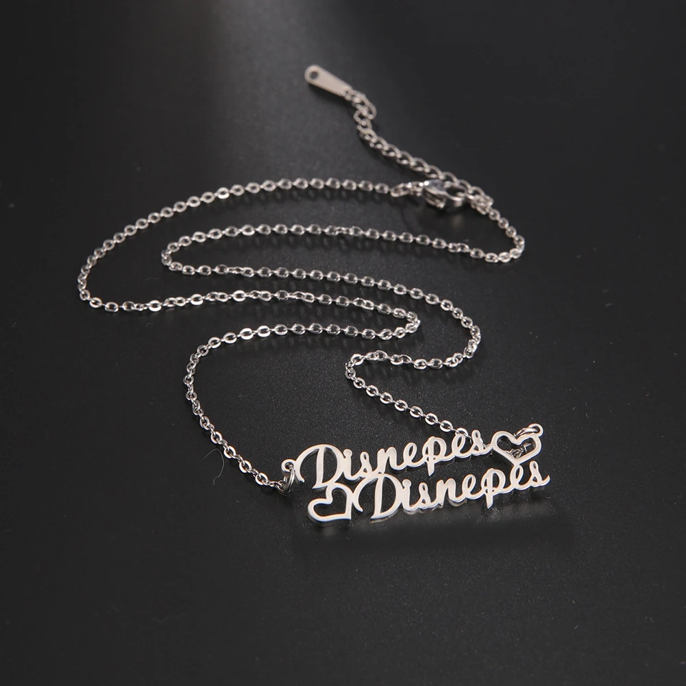 Lemegeton Benutzerdefinierte Namenskette, personalisierte arabische Namensketten für Frauen, Edelstahl-Schmuck, Mama-Geschenke – Detail 12