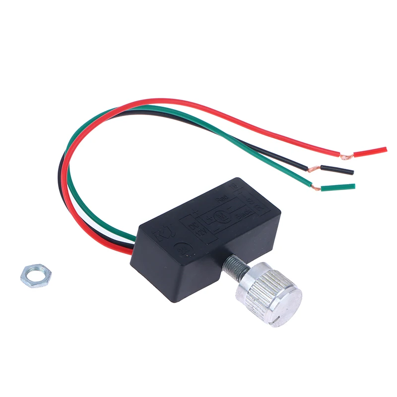 뜨거운 1Pc 전기 분무기 거버너 12V 조정 스위치 워터 펌프 가든 도구 속도 조절기 속도 스위치 내구성