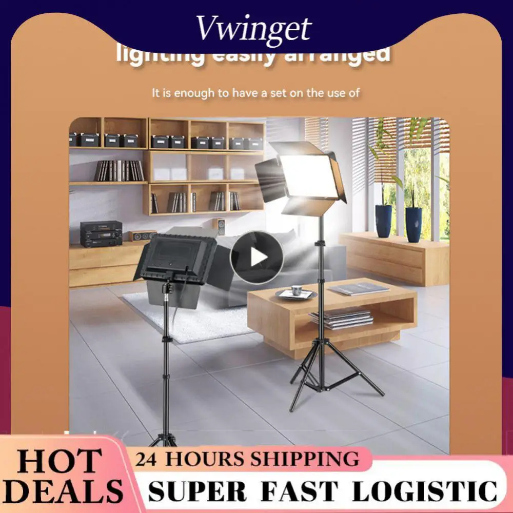 유튜브 게임용 사진 스튜디오 조명, 휴대용 비디오 녹화, 50W 사진 패널 램프, F550