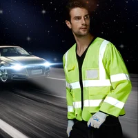 Reflective Long Sleeve Safety Workwear