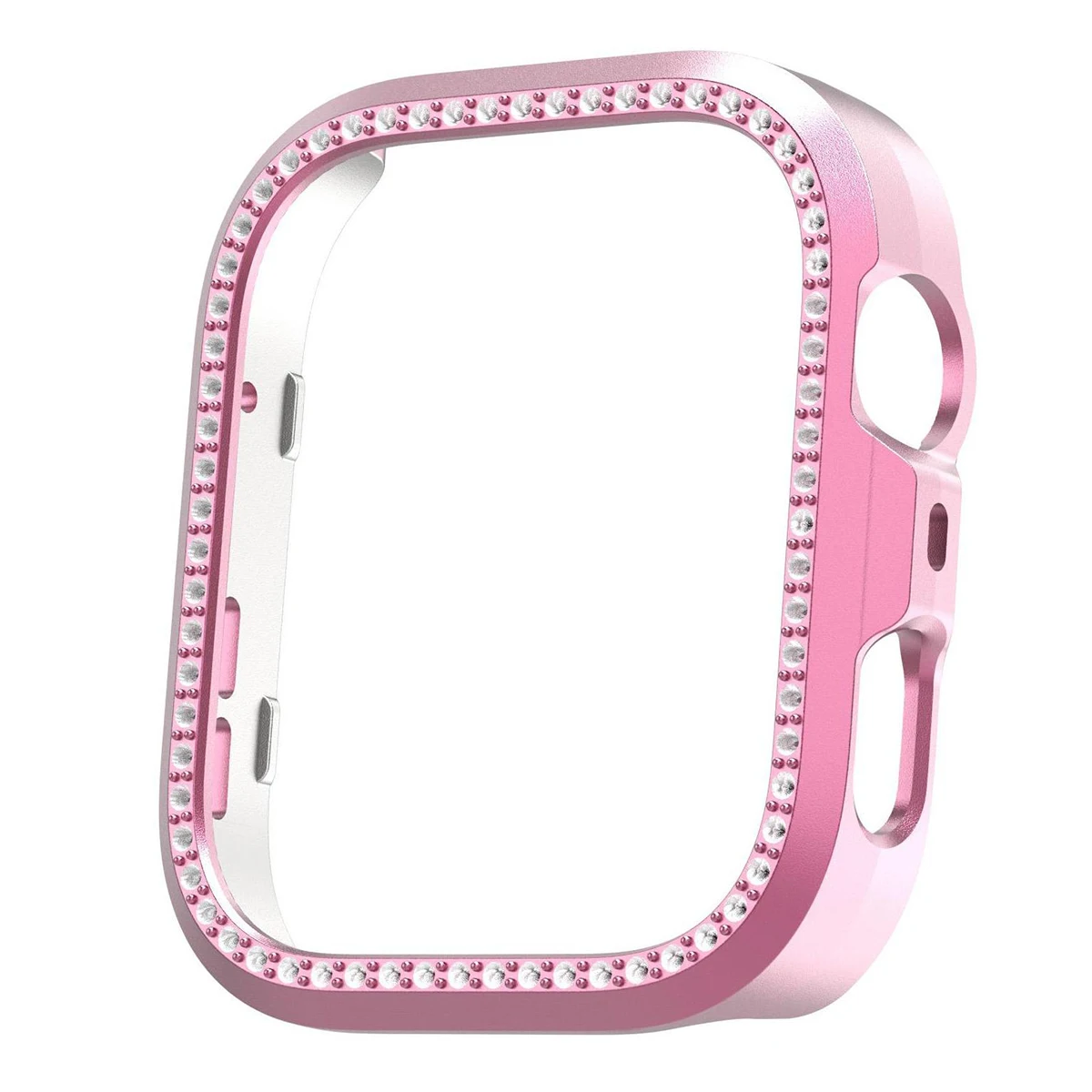 Diamond-Embellished All-Around Protective Watch Bumper Cover