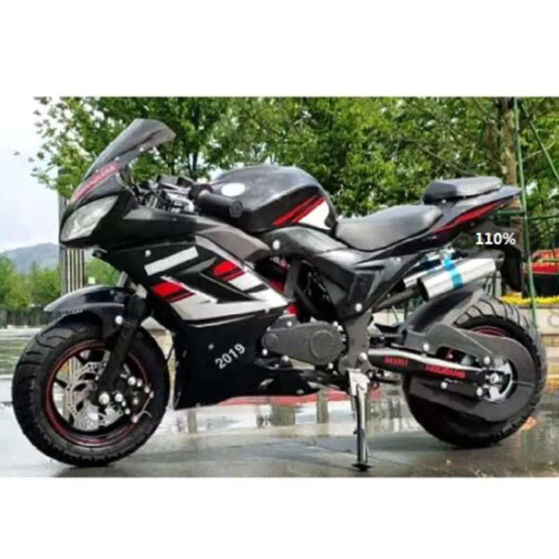 49CC 4 Stroke Manchnical Disc Brake Children's Mini Motorcycles Gasoline Scooter