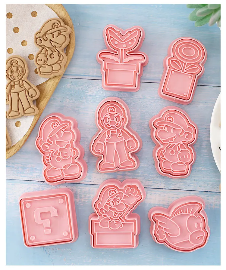 Super Mario Cookie cutter Biscuit mould 3D