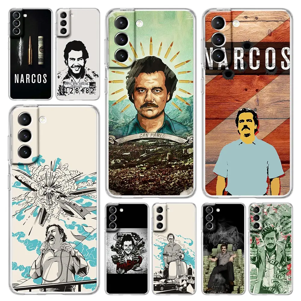 Narcos TV Series Pablo Escobar Clear Phone Case