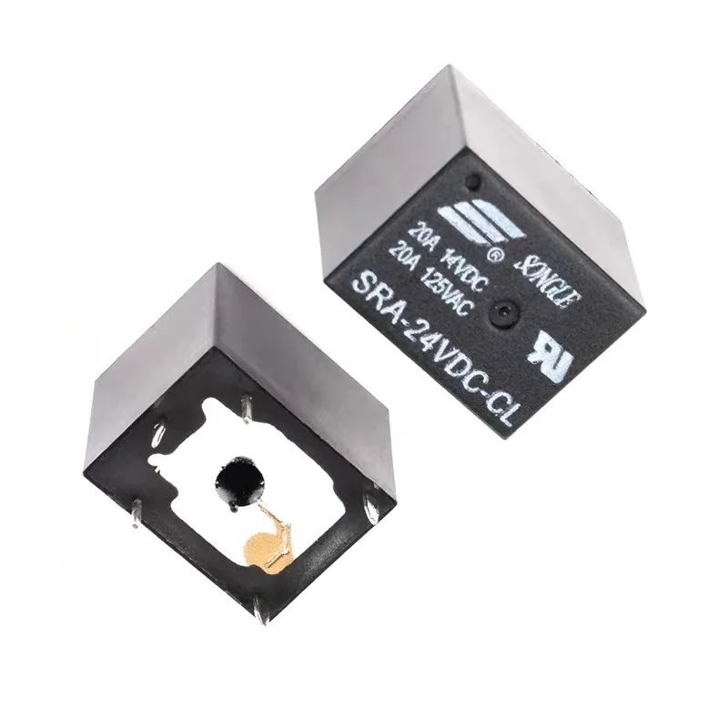 50PCS/Iot Original New SRA-05VDC-AL SRA-12VDC-AL SRA-24VDC-AL -CL 20A 4Pin 5Pin 5V 12V 24V Automobile relay