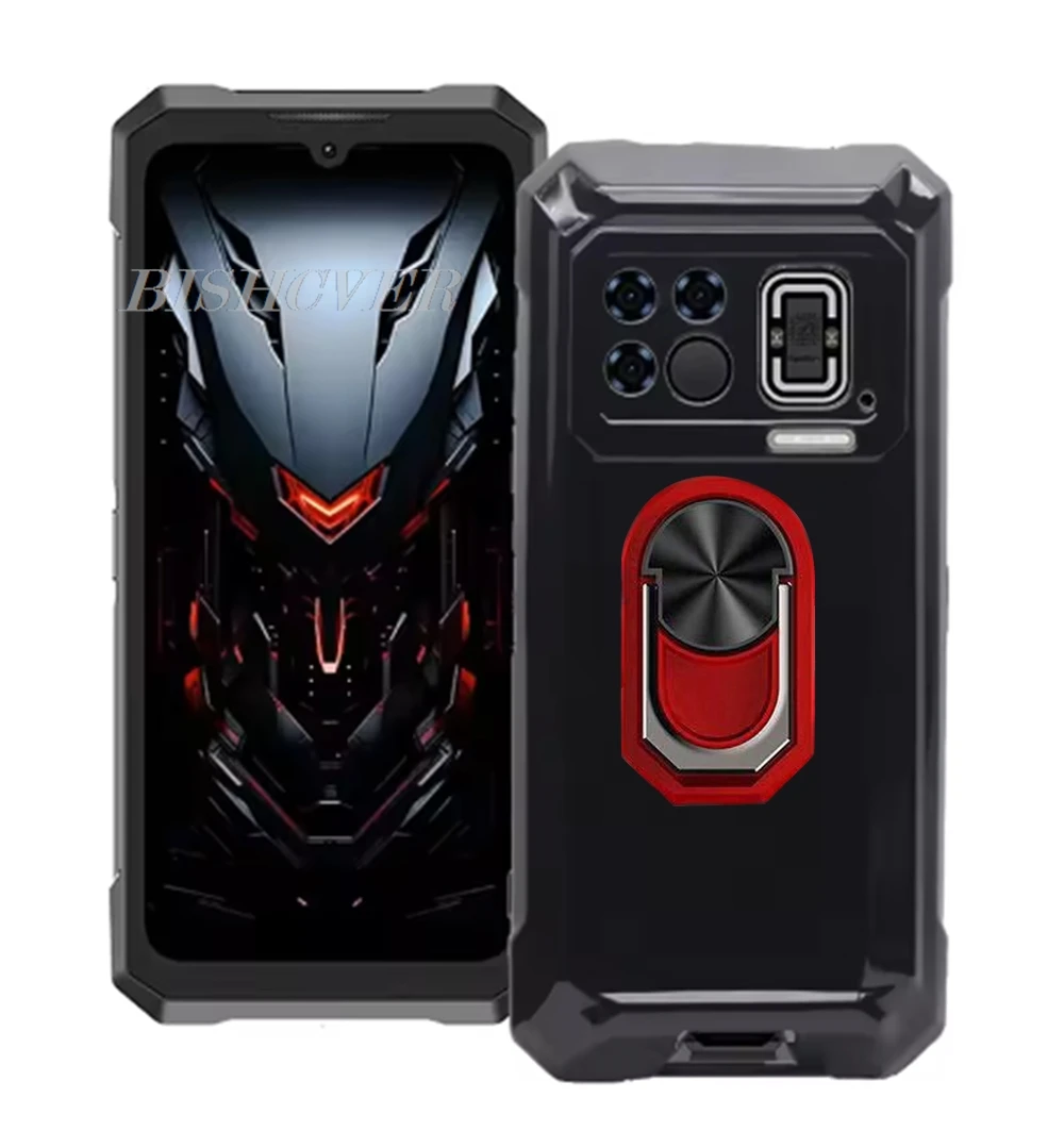 Ergonomic Back Ring Holder TPU Phone Case, Soft Silicone Cover