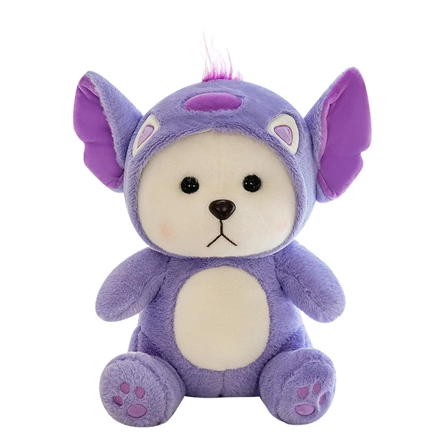 25-65cm Kawaii Lina Bear Plush Toy Cute Anime TeddyTales Bear Novel Stuffed Animal Cartoon Girl Birthday Gift for Kid Room Decor