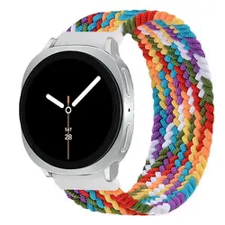 Braided Elastic Solo Loop Band for Smartwatch - Classic Strap Accessory (Multicolor)