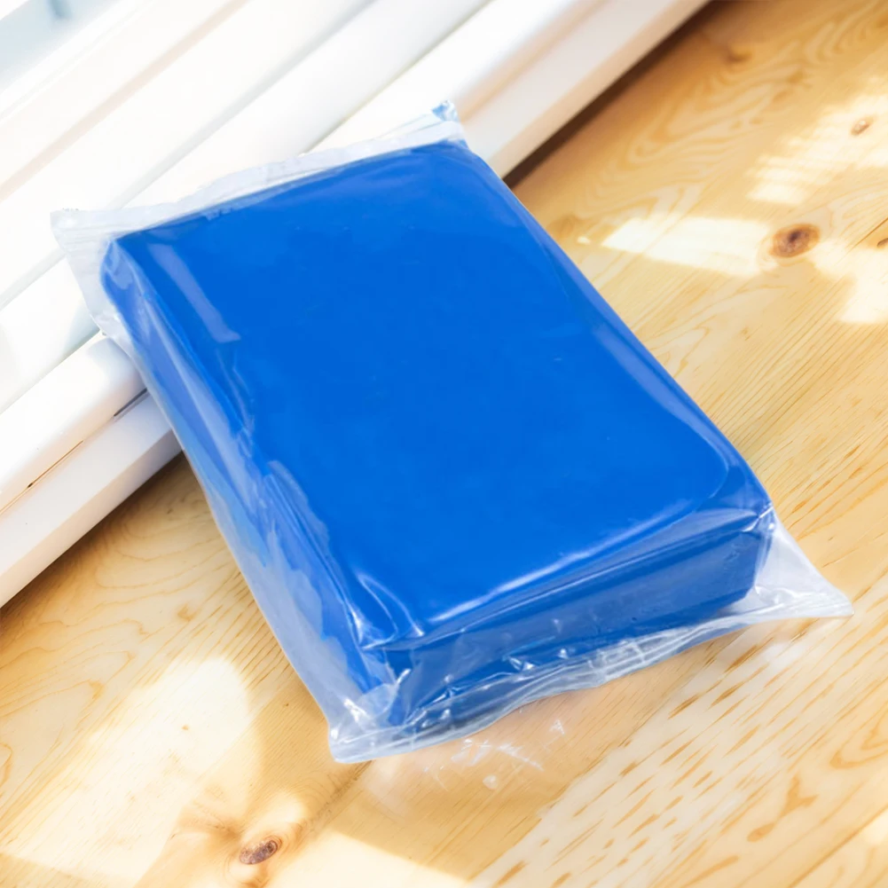 5Pcs Vehicle Detailing Magic Cleaning Mud Blue Auto Detailing Cleaner Car Magic Clay Bar Auto Cleaner Tool