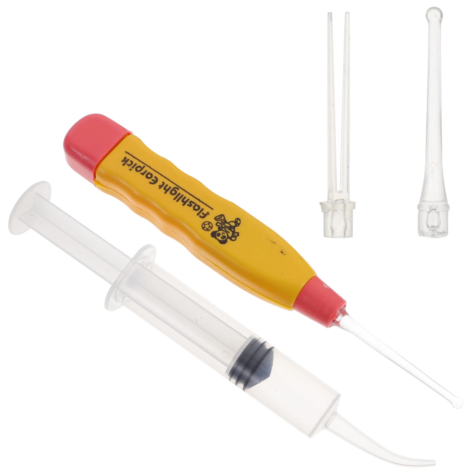 Tonsil Stone Removal Kit Tool Or Earwax Removal With Tips + Irrigator Cleaning Tool Irrigation Syringe(Random Color) Wash 5