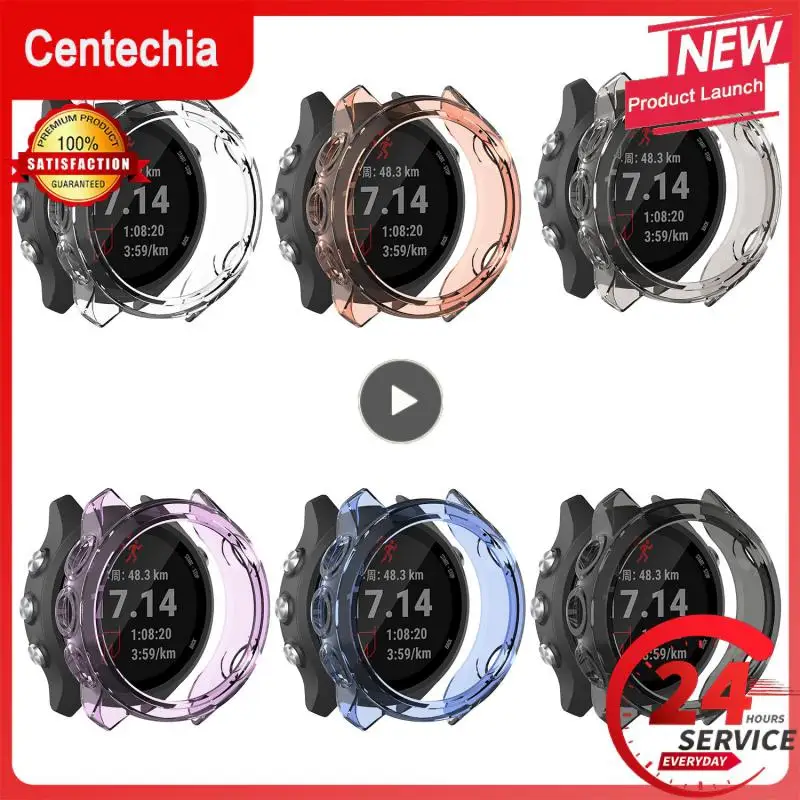Per Garmin Forerunner 245 245M Custodia Protettiva Custodia Morbida Tpu Edge Shell Protector Bumper Per Garmin 245 Accessori