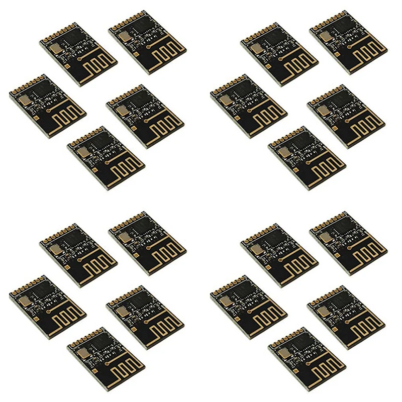 

Mini NRF24L01 + 2.4Ghz SMD Wireless Transceiver Module For Arduino(20Pcs)2.4G Wireless Transceiver Module