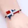 Dominican Map Flag Bracelet Dominicans Country Jewelry 6