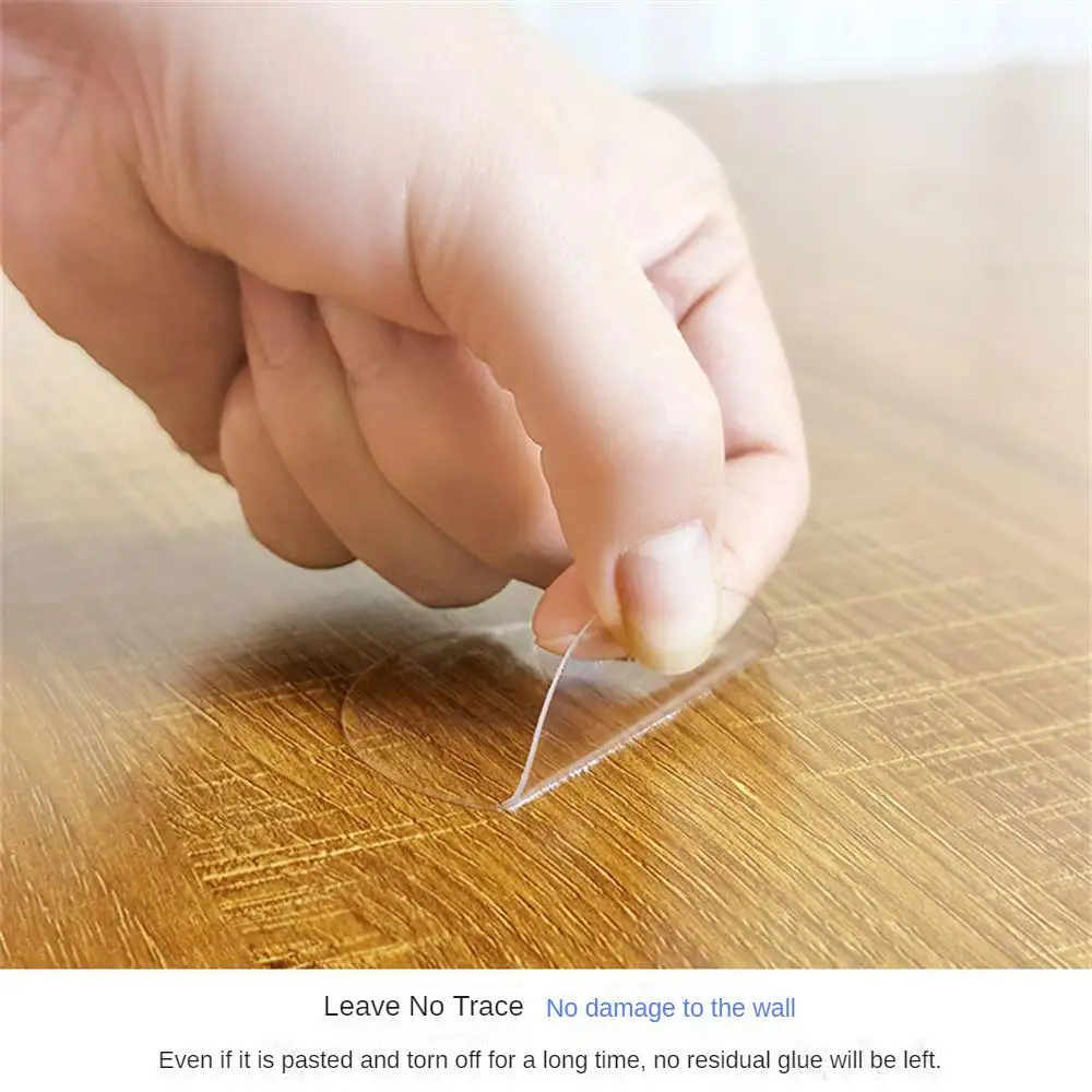 Description Picture 2 of itemCan Be Reused Super Strong Double Sided Adhesive Transparent Wall Stickers Water Proof Household Products Adhesives