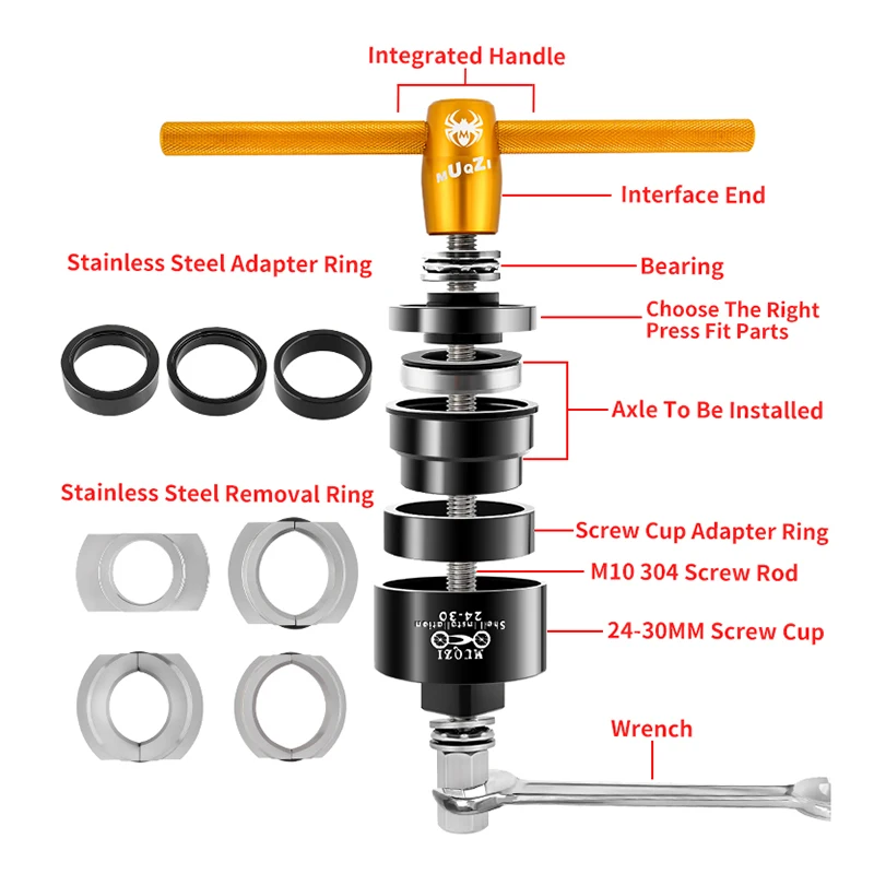 Bottom Bracket Removal & Installation: Press Fit