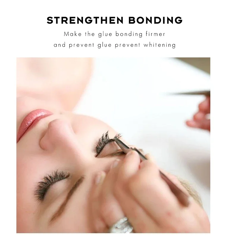 Gollee Lash Extensions 15ML Eyelash Cleaner Primer Super Bonder Eyelashe Preparation Cleaner Bonder Lash with Aloe Makeup 5