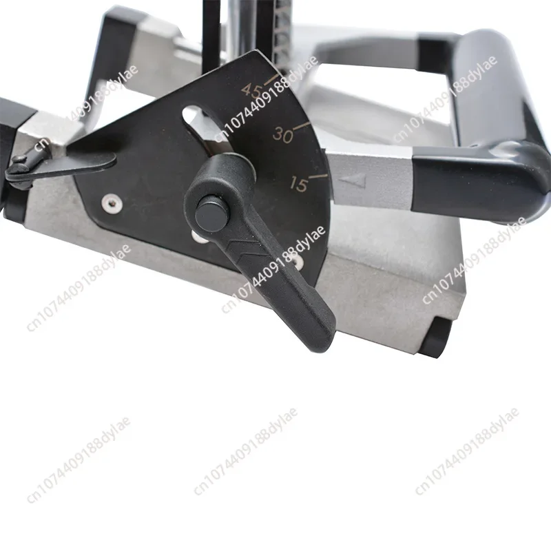 Pneumatic water mill chamfering bracket stone chamfering bracket 15-45 degree machine BD-6086