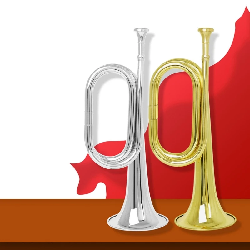 Children Teenager School Band Durable Strong Practical Music Instrument Students Brass Trumpet Lightweight Bugle Trumpet 24BD