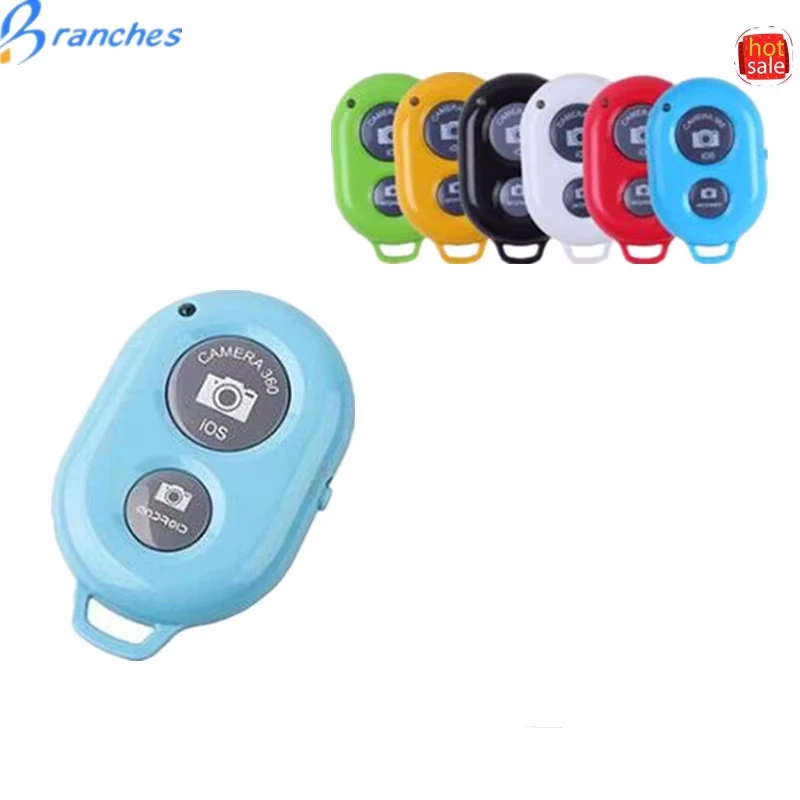 Bluetooth-compatible Camera remote shutter button Wireless Controller Self-Timer Camera Stick Shutter Release Monopod Selfie for ios