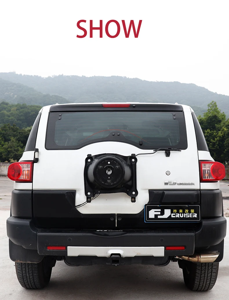 FJ Cruiser rear tire accessory