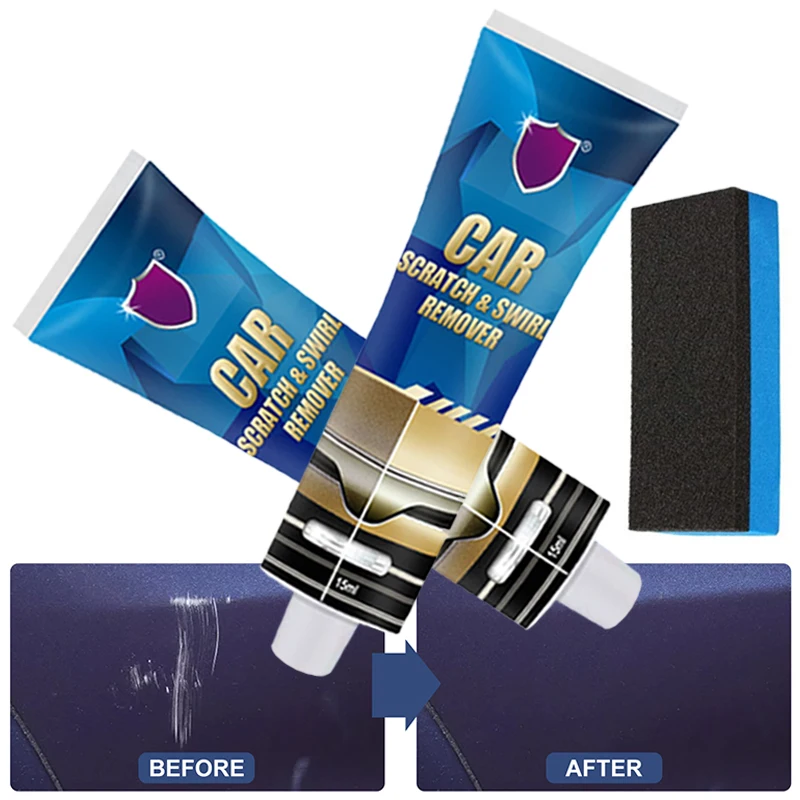 23PcsCarScratchesRepairPolishingKitsUniversalAutoSwirlRemover