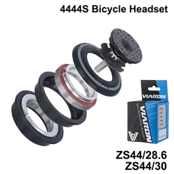 Enhanced Bicycle Headset - 44mm Low Profile Semi - Integrated Design (4444S black)