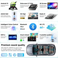Écran intelligent Android AURAAI X100 pour Renault Kadjar 2015 - 2019 UIS7870 DSP RDS GPS SWC Auto CarPlay ADAS 360 ° CAM 2