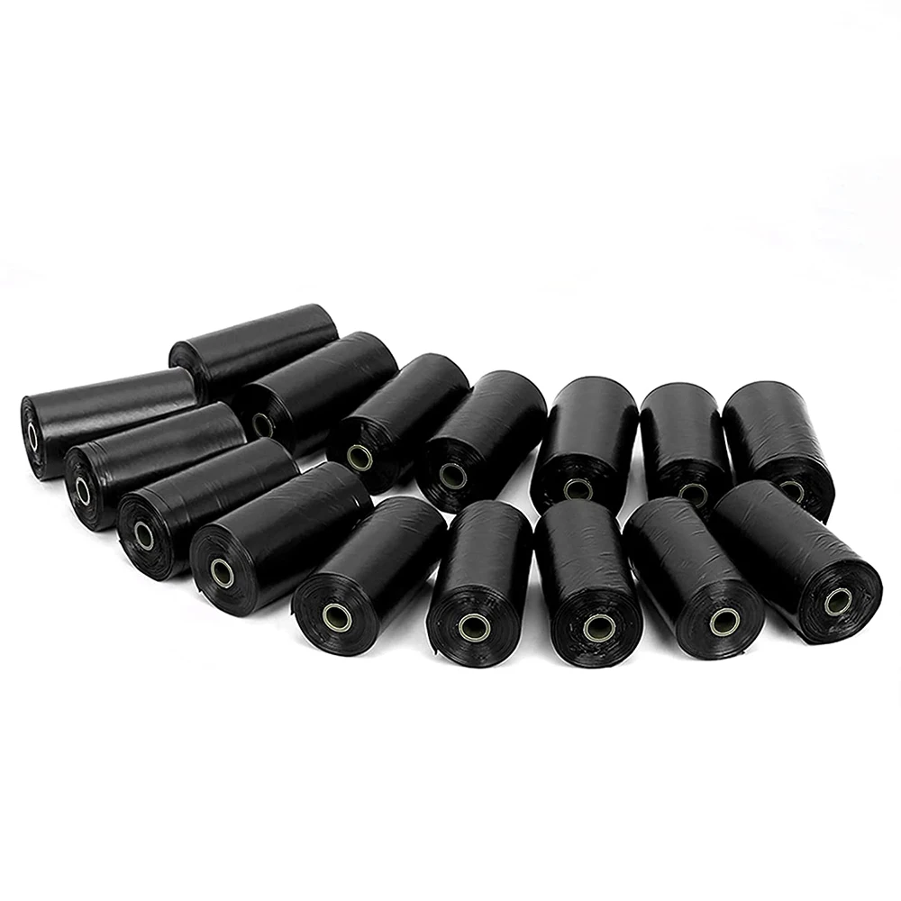 10-100Rolls Dog Poop Bags for Waste Refuse Cleanup Doggy Roll Replacements for Outdoor Puppy Walking and Travel pet poop bags dog poop bags