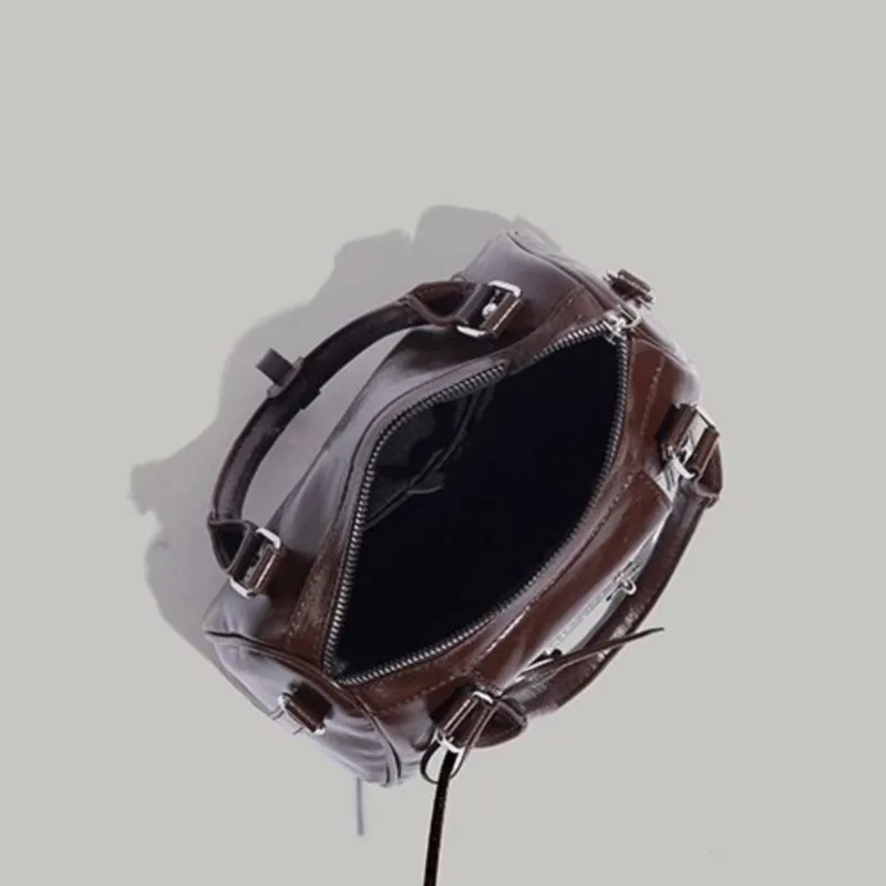 JIAERDI Sweet Cool Coffee Messenger Bag Women Moto Biker Handle Bowling Y2k Bag Female Retro Hot Giirls Pillow Crossbody Bags