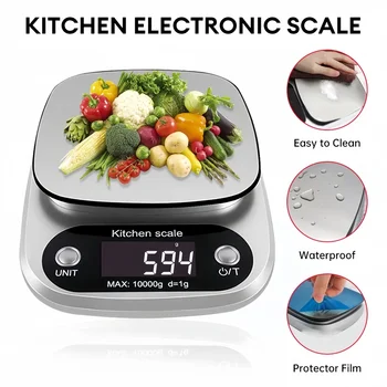 Digital Stainless Steel Kitchen Scale 1