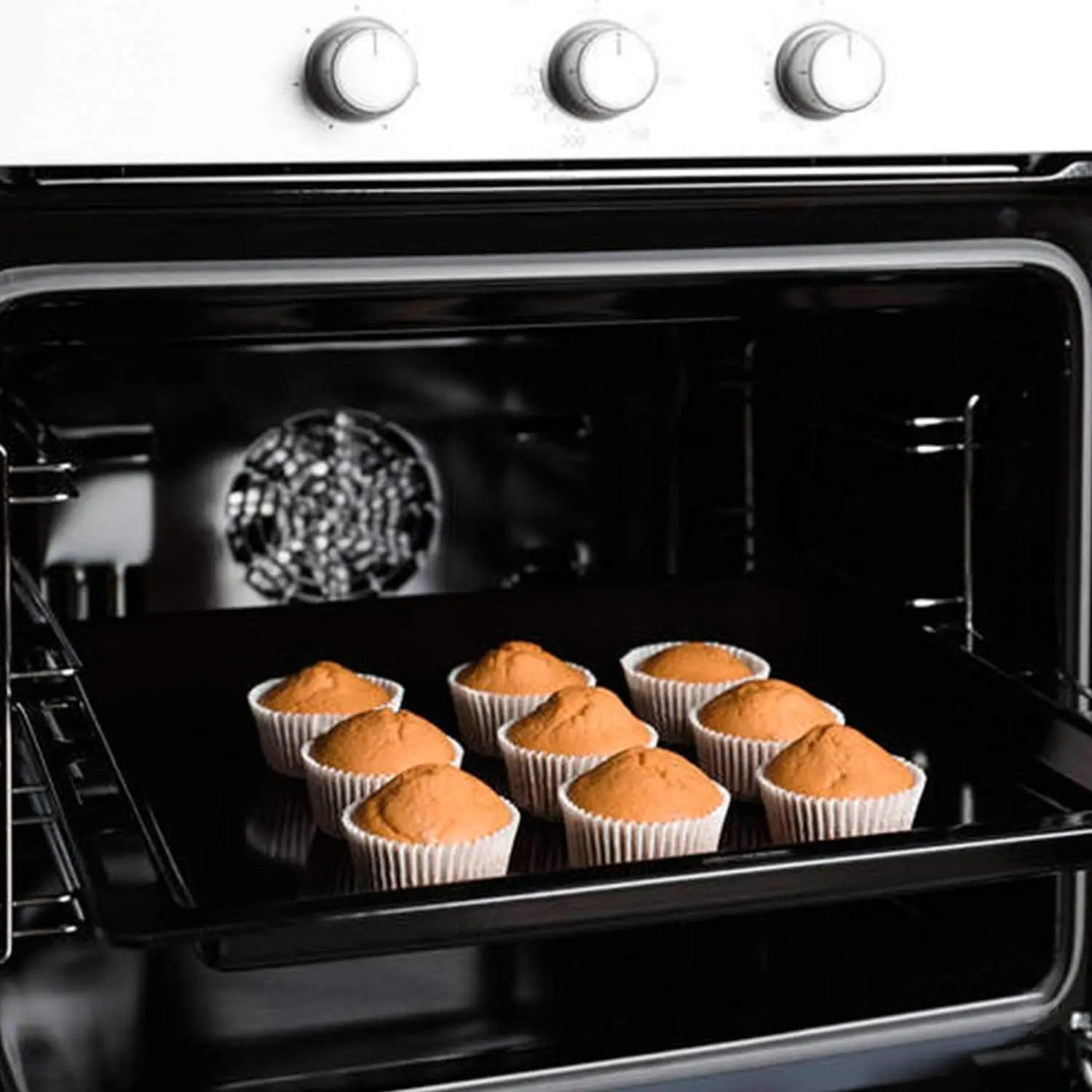 100-300PCS Disposable Pure White Cupcake Liners Food Grade Paper Cup Cake Baking Cup Muffin Kitchen Cupcake Cases Cake Molds